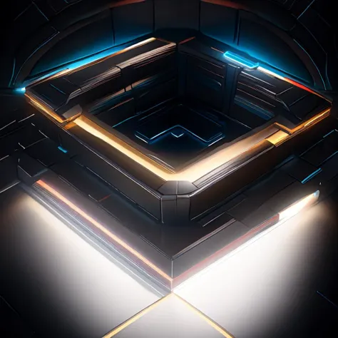 <lora:huanxing:1.25> huanxing, a black cube