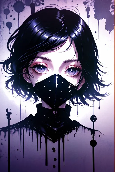 (Childish Painting:1.3) of (Rough sketch:1.3) a photo of a woman, <lora:girl_with_mask_lora013:1> mask, mouth mask,(High Contrast:1.3), <lora:LCM_LoRA_Weights_SD15:1>