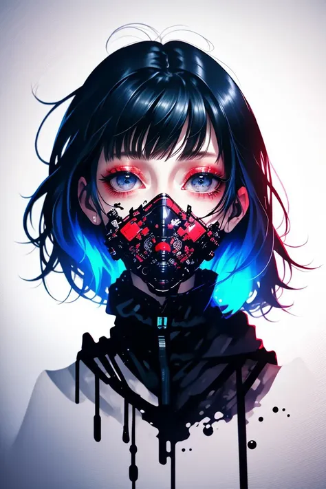 (Clever Drawing:1.3) of (Technical illustration:1.3) a photo of a woman, <lora:girl_with_mask_lora013:1> mask, mouth mask,(Colorful:1.3), <lora:LCM_LoRA_Weights_SD15:1>