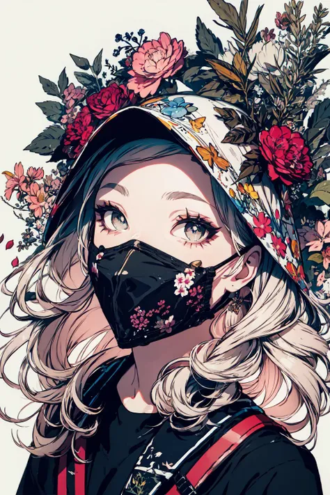 absurdres, highres, ultra detailed, 1girl,(mask:1.2),
BREAK
, kaleidoscopic imagery, symmetrical patterns, vibrant colors, geometric shapes, mesmerizing designs, optical illusions, dynamic composition
BREAK
, pantomime art, expressive body language, silent storytelling, evocative gestures, visual narratives, theatrical performances
BREAK
, blooming flowers, colorful petals, fragrant scents, nature's bounty, vibrant gardens, peaceful scenery