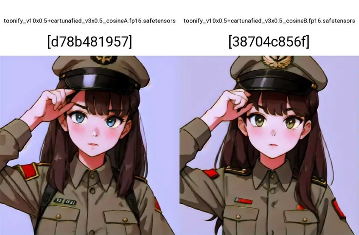 girl in army uniform