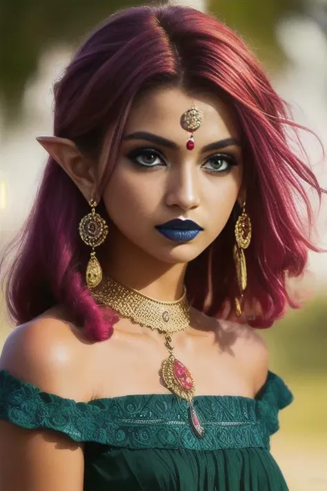 ravishing <lora:RijuTOTKv2:0.52> Riju \(The Legend of Zelda: Tears of the Kingdom\), small nose, (photorealistic, hyper-realistic, RAW photo:1.2), matte dark blue lipstick, jewelry, green eyes, red hair, makeup, navel, hair ornament, lipstick, medium breasts, thick eyebrows, midriff, bracelet, armlet, skirt, circlet, neck ring, bare shoulders, gorget, long hair, light diffusion, facial microgeometry, dynamic skin tinting, artistic portrait filters, microshadowing, subtle facial animations BREAK (ultrarealistic face), medium breasts, beautifully detailed woman, beautifully detailed mouth, extremely detailed eyes_and_face, beautiful attractive face, beautiful detailed eyes, pronounced feminine feature, matte eyeshadow, eyelashes, eyeliner, perfect thin body, smooth skin, dynamic posing, toned body, flat belly, BREAK color HD photo, ISO 1600, (full-body shot, high quality photo, masterpiece), best quality, absurdres, vivid vibrant colors, skin pores, intricate detail, (intricately detailed face_and_eyes), sophisticated detail, depth of field, (realistic lighting, sharp focus, hyper-realistic), centerfold, bokeh, official art, 8k wallpaper, ultra high res, professional photography, HDR, 8K resolution, analogue RAW DSLR