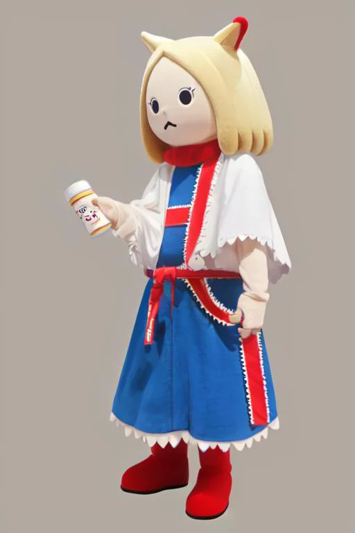 <lora:yuruchara-r2-000011:0.9>,yuruchara,simple background,solo,<lora:alice:0.8> alice margatroid,
