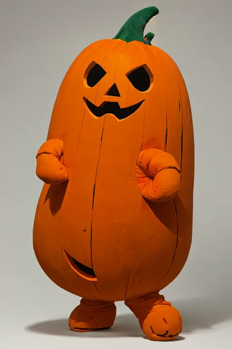 <lora:yuruchara-r2-000011:0.8>, yuruchara,halloween,solo,simple background,