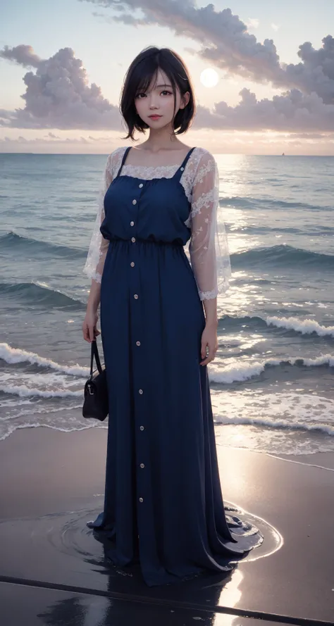 raw photo,masterpiece, best quality,perfect lighting,extremely detailed,beautiful(hyperealistic) 3d face,shiny skin,[(white background:1.5)::5], hexagon, 1 girl, mid shot, full body, standing on ocean, sea waves, water splashes, sky, detailed moon, light particles, butterflies, night, starry sky, <lora:gachaSplashLORA_gachaSplashFarShot:0.9> <lora:taiwanDollLikeness_v10:0.1> <lora:koreanDollLikeness_v15:0.15> <lora:japaneseDollLikeness_v10:0.13>