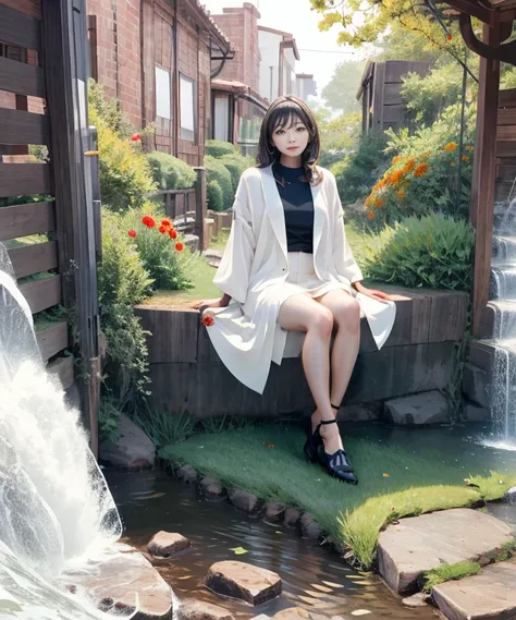 [(white background:1.5),::5] (hexagon:1.3) and (isometric:1.1),
1 girl, mid shot, full body, on a chair, smiling, (huge breast), tile, red brick, glass, windows, flowers, floating petal, peaceful water, cloud,  <lora:gachaSplashLORA_gachaSplash30:1.3>

(masterpiece:1.4),(best quality:1.4),(realistic),(shiny skin),  (photorealistic:1.4), (ulzzang-6500-v1.1:0.8), pureerosface_v1, hyper detailed, highres, good anatomy, best quality, an extremely delicate and beautiful, an extremely detailed and delicate, 8k cg wallpaper, illustration, hyperrealism, high detailed skin, highly detailed background, 8k uhd, dslr, soft lighting, high quality, Fujifilm XT3, HD, Sharp, beautiful studio soft light, rim light, vibrant details, ray tracing,
( Style-Japan:0.8), (chromatic abberation:0.8), (depth of field:1.2), <lora:Japanese-doll-likeness:0.1>