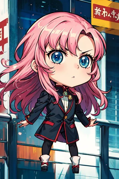 masterpiece, best quality, 1girl, tenjou utena, fully body, chibi, <lora:CHAR-Revolutionary Girl Utena-tenjou utena-V1-000003:0.6>, <lyco:Style-fgoaprilfool(fully body, chibi):0.5>