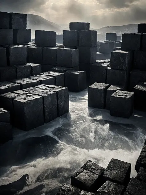 dramatic shot depicting all of this and nothing, dramatic lighting, moment of high drama, thematic setting,