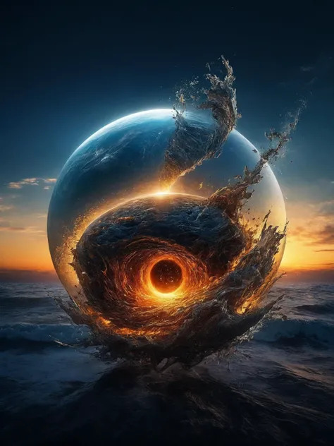 a thought-provoking fine art photo of a fleeting moment of perfection, caught before it disappears forever, Conceptual, abstract, creative, unique, thought-provoking, 8k uhd, ultra-sharp focus, highly detailed, internationally-acclaimed photograph,