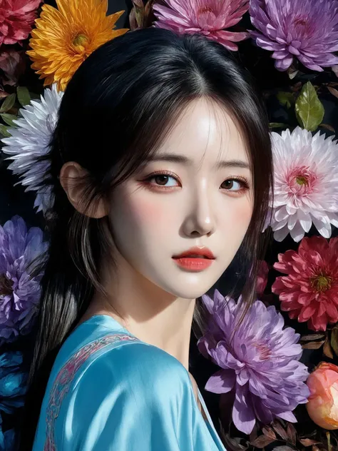 <(Digital watercolor Illustration of a (oriental beauty), by JB, Waterhouse, Carne Griffiths, Minjae Lee, Ana Paula Hoppe, Stylized watercolor art, Intricate, Complex contrast, HDR, Sharp, soft Cinematic Volumetric lighting, flowery pastel colours, wide long shot, perfect masterpiece:):1.0, (upper thighs shot:1.3),
<(detailed matte painting, deep color, fantastical, intricate detail, splash screen, complementary colors, fantasy concept art, 8k resolution trending on Artstation Unreal Engine 5):0.9,