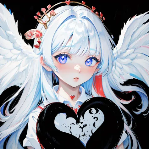 masterpiece, best quality, detailed, solo, 1girl, BWHeart, heart, (monochrome, greyscale:-.3) <lora:BW_HeartAbstract:1>