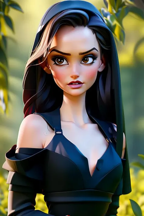 A stunning intricate full color portrait of a beautiful woman, wearing a high neck black dress <lora:epiNoiseoffset_v2:1>, happy, epic character composition,by ilya kuvshinov, alessio albi, nina masic,sharp focus, natural lighting, subsurface scattering, f2, 35mm, film grain, half body shot <lora:ToriBl:0.8>