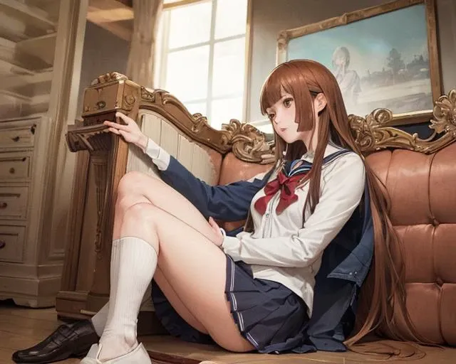 fuwa aika,<(masterpiece, realistic:1.3), (extremely intricate:1.2)>, 1girl,solo, (school uniform:1.2), half body,(art death:1.5)
<lora:characterFuwaAika_fuwaAikaV10:0.55>