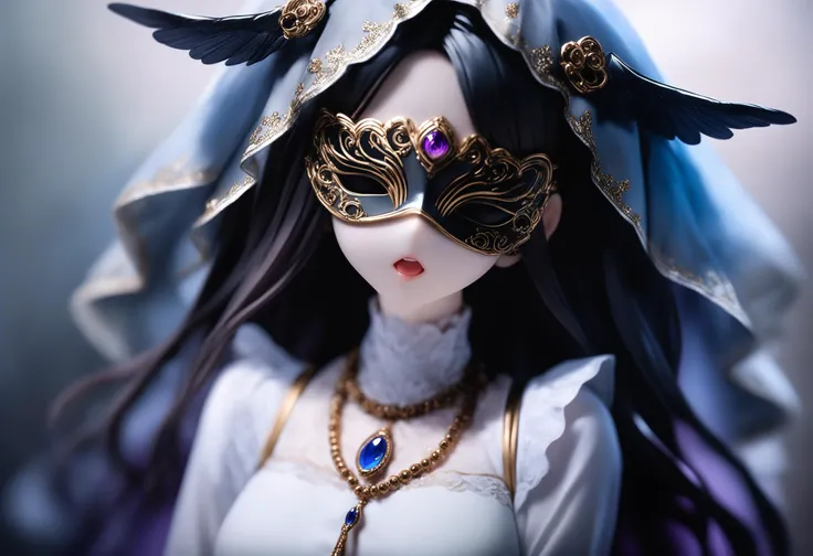 1girl,grandpa,game cg,solo,mesugaki,looking at viewer,cinematic angle,depth of field,outdoors,score_9,score_8_up,score_7_up,score_6_up,score_5_up,score_4_up,
1girl,solo,necklace,jewelry,long hair,veil,upper body,drooling,black hair,parted lips,saliva,dress,covered eyes,purple background,open mouth,gradient background,facing viewer,white dress,eye mask,blindfold,gradient,turtleneck,hair intakes,glasses,portrait,beads,grey background,head wings,opaque glasses,feather hair,
<lora:å¦ä¸ç§è¾
ä½ä¿®æ£XLç¨sd_xl_dpo_lora_v1-128dim:1>,<lora:PVC_X2:1>,