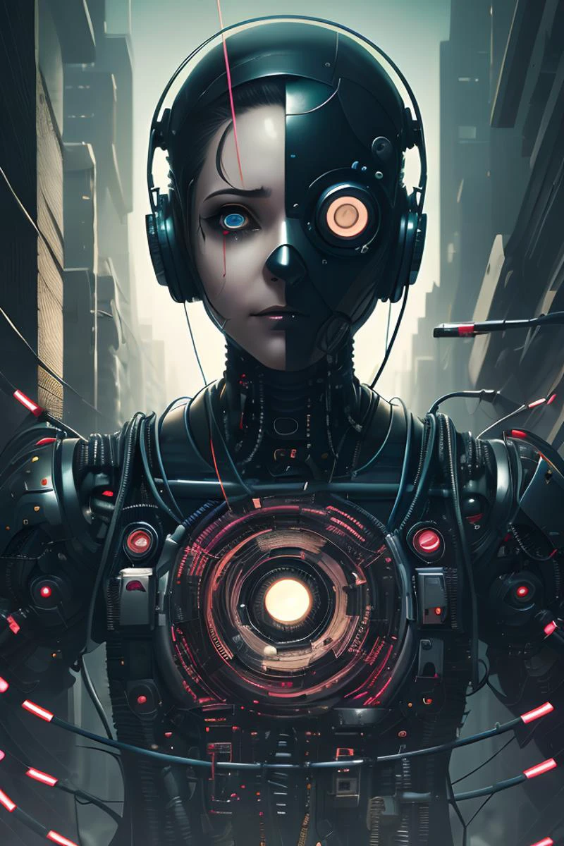 wires taking over, cyberpunk style, soft focus, Graphic novel, Grindhouse, , vignette, highly, dynamic angle, best quality, black suit, cyborg, cybernetics, detailed eyes, net runner, circuity, plug suit, corruption, face covered in electronics, infection, swirls, cyborg,body horror, , goggles, cyborg, junji ito style,horror,manga,Writing, Tech Sleek, Reprojection Techniques, RE Engine, Symbolist, Chromogenic Prints, (anime style:1.5), High-Speed Photography,cyberpunk, thousands of cables strangling a extremely tired exhausted fatigued with (dark circles:1.3) under the eyes,