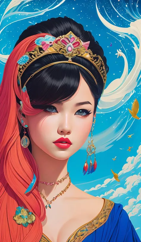 tristan eaton, victo ngai, artgerm, perfect princess