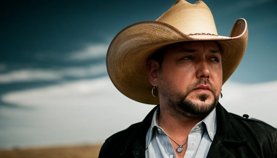 film footage of jasonaldean person ((scared, crying, and confused)) in a new film about psychotic steers running rampant in a confederate texas community full of gun totting conservatives, filmed on location BREAK under the creative direction of Rian Johnson. The theme revolves around a a quest to retrieve a powerful artifact, with the play of Split Lighting on a mysterious Flintlock as a key highlight. spontaneous contingency in Coin exchange machines leads to an unexpected journey. The scene is highlighted by the play of Broad Lighting on an integral broad hatchet. Crazy possessed barnyard animals torment jasonaldean person and cause him to cower, cry, and look weak. Tears, petrified, horror. Hick scenes in gun and bible state Texas.