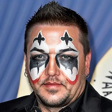 jasonaldean person ((wearing Joker facepaint)) at a convention in Washington.