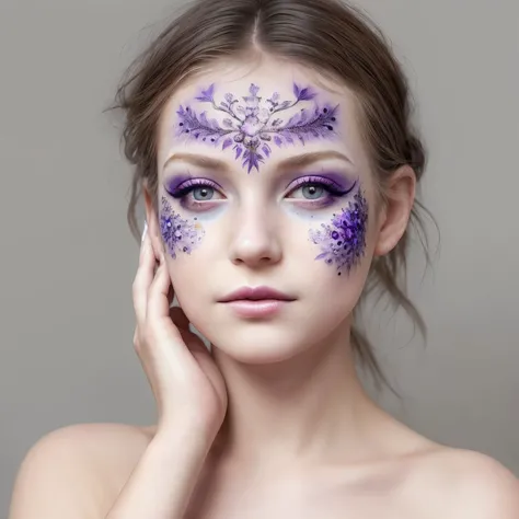 IrisCompiet <lora:try2:0.5>
girl, rough skin, natural skin,
elaborate intricate face paint,
sparkling lavender eyes,
girl, rough skin, natural skin,
elaborate intricate face paint,
sparkling lavender eyes,
