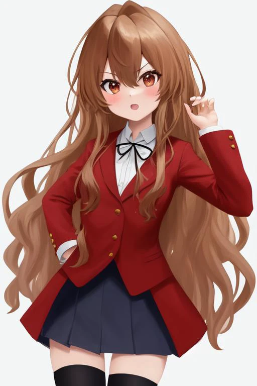 1girl, aisaka taiga, <hypernet:everything:1>, best quality, highly detailed