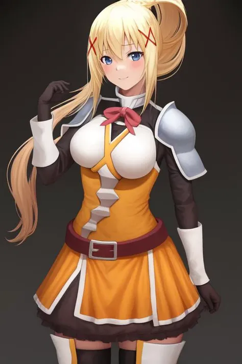 darkness \(konosuba\), 1girl, <hypernet:everything:1>, best quality, highly detailed