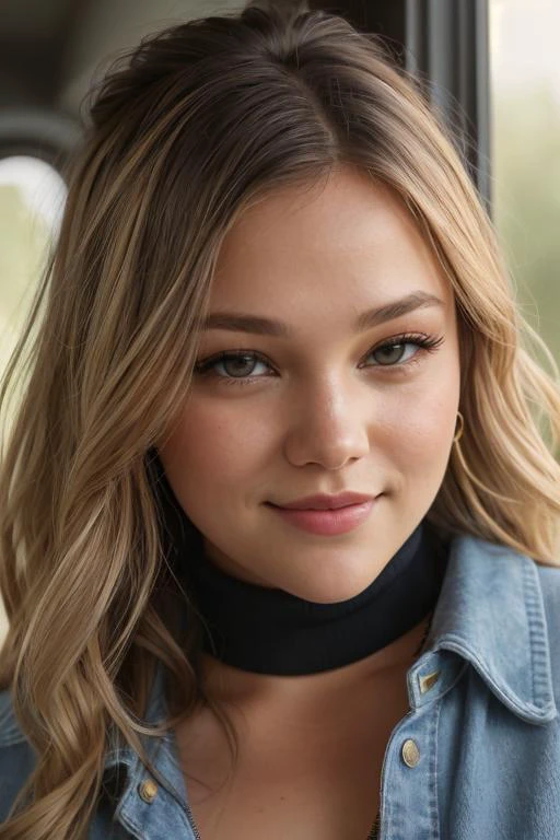 (((Full Body View))) of OliviaH, ((wearing a sleeveless turtleneck and denim shorts)), 8k raw, high res, ultrarealistic, hyperrealistic, soft lighting, good lighting, textured skin, photorealism, high details, DSLR photo, detailed face, detailed hair, skin pores, (looking at viewer), (Real Eyes), (Detailed Eye Corneas), (detailed pupils), ((smiling)), photo lab, elegant, insane details, hyperdetailed, low contrast, epiCRealism, Detailed and realistic photography, intricate and realistic eyes, shot outside, skin texture, soft natural lighting, 85mm lens, magical photography, dramatic lighting, ultra-detailed, Kodak 800T, ((SFW))