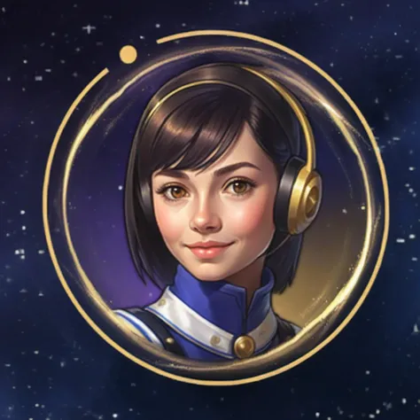 star rail icon,close up of 1girl, <lora:starrailicon:0.7>