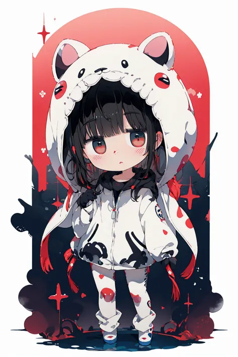 (chibi:1.2),kigurumi,<lora:boldline:-0.5> ,watercolor,<lora:hotarueye_jitome9_v100:1> ,standing, sunlight, (work:1.2), <lora:AlK-000009:1>, <lora:C_dark:0.6>