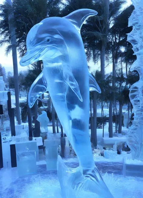 <lora:PE_IceSculpture:1> PEIceSculpture, ice sculpture,
beautiful dolphin,
masterpiece, high resolution, octance 4k, high detail,