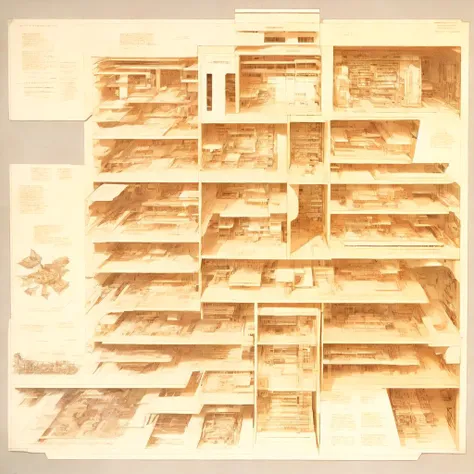 anime, detailed "1970" style cutaway, technical plans (CutawaySeventy style:1) <lora:djzCutawaySeventy:0.8>