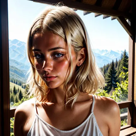 a portrait of a woman practicing meditation and mindfulness in a serene mountain retreat, platinum blonde hair,
<lora:add_detail:0.2> realistic, lifelike <lora:contrast_slider_v10:2.5>, inticate detail <lora:eye_opening_v2.0:0.5>, <lora:backlight_slider_v10:-0.8>, <lora:filmgrain_slider_v1:1.5> film grain,