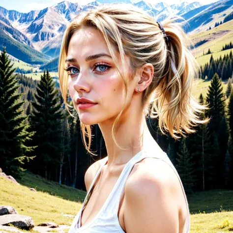 a portrait of a woman practicing meditation and mindfulness in a serene mountain retreat, platinum blonde hair, low ponytail,
<lora:add_detail:0.2> realistic, lifelike <lora:contrast_slider_v10:2.5>, inticate detail <lora:eye_opening_v2.0:0>, <lora:backlight_slider_v10:1>, <lora:filmgrain_slider_v1:1.5> film grain,