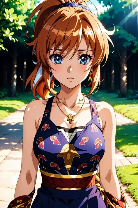 <lora:Aila:0.9>, Aila, 1girl, soro, glasses, jewelry, earrings, short hair, red hair, green eyes, orange hair, ponytail, breasts,
blush, swimsuit, summer, beach, sea, cowboy shot,
masterpiece, high quality, very_high_resolution, large_filesize, full color,