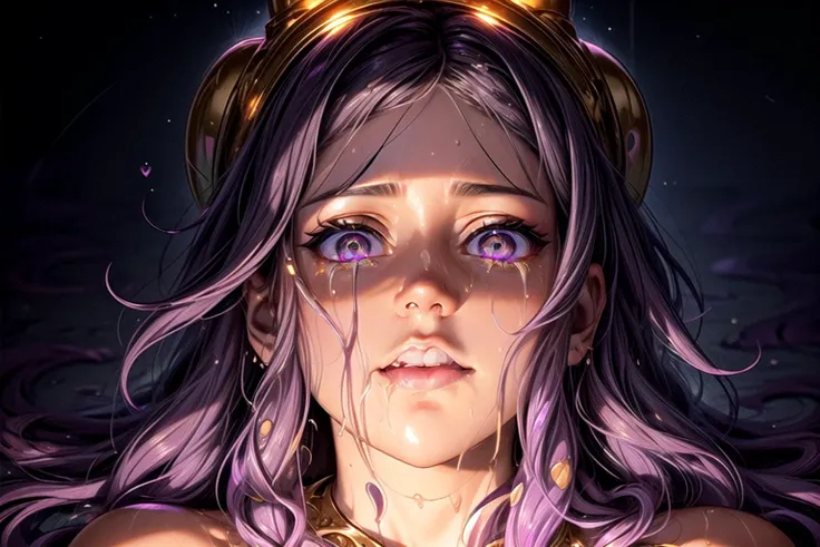 violet gold PINK
galaxy glowing eyes focus, (full body:1.4) mascara, thick thighs
gasping, crying, pleasure, surrender, (bdsm:1.4), cumming
sweating dripping melting drenched swimming dripping
eldritch horror (slime: 1.2) goop swamp (tentacles: 1.3) bound
insane detail
bokeh, LSD,
<lora:trippy tears-v9:0.45>
<lora:more_details:0.8> <lora:Elixir:0.8> <lora:r1ge - AnimeRage:0.25>
by Lisa Frank, saint seiya,
<lora:elusive-butterfly:1>