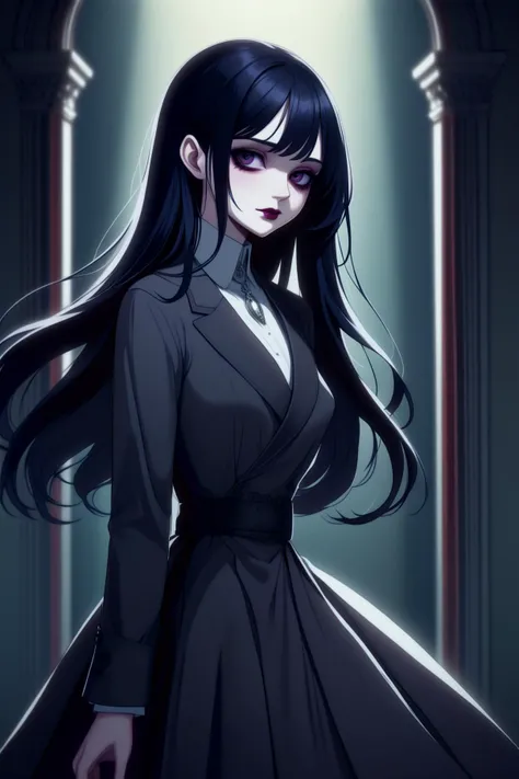 masterpiece, best quality, high quality, highres, absurdres,
1girl,
low-key lighting, (moody ambiance):1.2, dark shadows, subtle highlights, mysterious aura