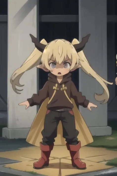 <lora:HNTSADL_Krebskulm_by_minion-32:0.62> krebskulm, thick winter clothing, layered clothes, thick sweater:1.8, blonde hair, demon horns, clothing so thick it is hard to move, distressed face, t-pose, too many sweaters, thick winter pants, rubber rain boots, high contrast, sharp focus, masterpiece, best quality, highly detailed, HDR, highest quality, highres, sharp focus, 8k, 16k, skin pores, dynamic lights, realistic shadows, best shading, award winning masterpiece