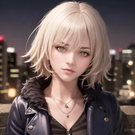 <lora:jalter_v3.3:0.6>,jalter,1girl,(shinj_ver),short_hair,(photorealistic1.4),photography,face focus, extremely detailed eyes, extremely detailed hair,extremely detailed skin,(leaning against a wall|in a city|at night),masterpiece, best quality, studio lighting, facing viewer,8k uhd,raw photo