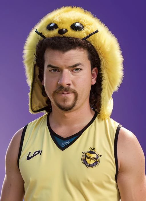 ((detailed face)), (kp1),
headshot, man, solo, man in yellow bumblebee fuzzy sports mascot costume, full body, full body shot, white background, no background, PNG, natural lighting, no shadows, ultra detailed, hyperrealistic, 80mm, 4k, 8k, 8k realistic, sharp focus, intricate, high resolution <lora:KennyPowers-10:1>