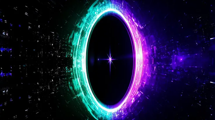 black dark colorful abstract Quantum flux illumination , absurdres
AND black darkness completely empty