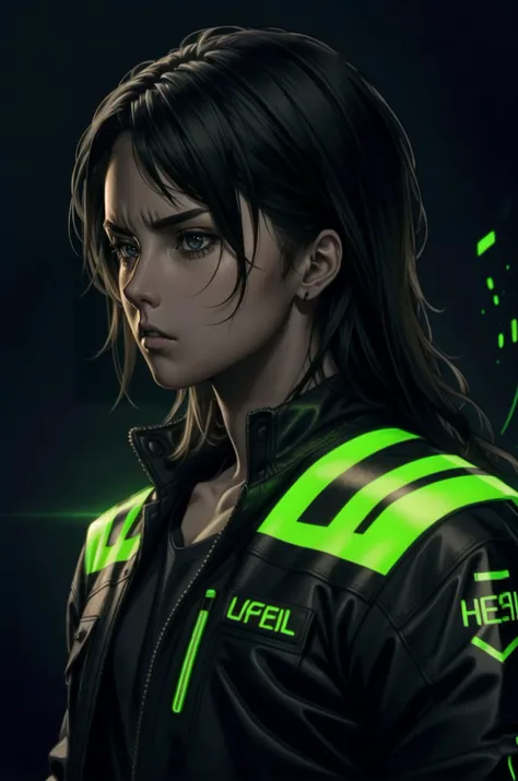 hyperrealistic art one guy, serious face, neon lighting, broad shoulders, delicate shades, dramatic <lora:detailed_notrigger:1> <lora:CharacterDesign_Concept:0.5> . extremely high-resolution details, photographic, realism pushed to extreme, fine texture, incredibly lifelike