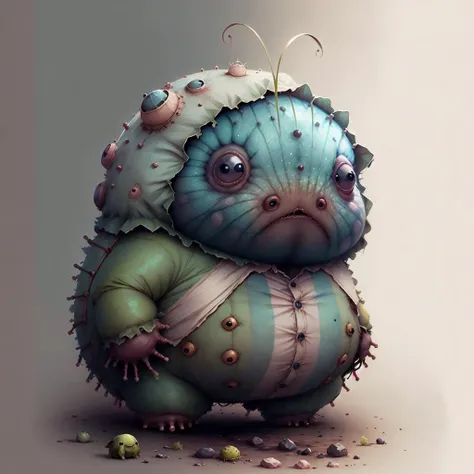 concept art <lora:CuteCreatures:0.9> Cu73Cre4ture tardigrade