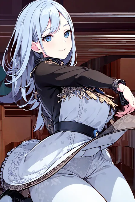 ((masterpiece)), (((best quality))), ((ultra-detailed)), beautiful detailed eyes, illustration, <lora:Yoisaki_Kanade_v3-10:0.7>, Yoisaki Kanade, long sleeves, smile, whole body, shamed, High-waisted_flare_jeans, turtleneck_sweater, black_ankle_boots, statement_necklace, faux_fur_clutch,, Ice_skating_rink, Ste