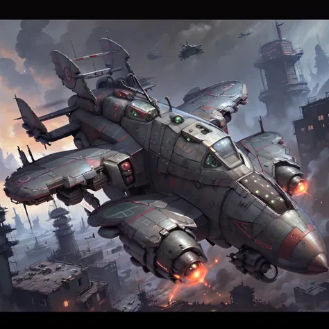 <lora:CNCNODAIv2:.9> CNCNODAI aircraft , detailed, intricate