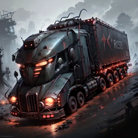 <lora:CNCNODAIv2:.9> CNCNODAI truck  , detailed, intricate