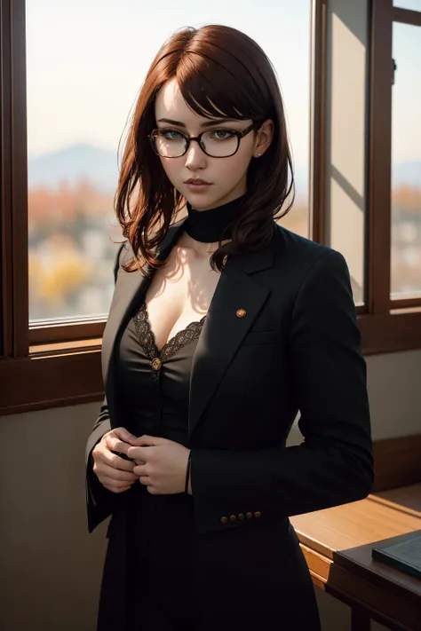 glasses, <lora:Aesthetic-Portrait-V2:1>, stunning intricate full color portrait, epic character composition, by ilya kuvshinov, alessio albi, nina masic, sharp focus, natural lighting, subsurface scattering, f2, 35mm, film grain