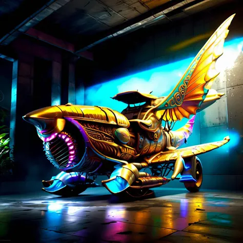 ((best quality)), ((masterpiece)), ((realistic,digital art)), (hyper detailed),balipunkai Colossal AeroMobil, Fins, Splash Guards, Underglow Lights, Concrete, Futuristic, Neon Glow, Ceramic Smoothness,, octane rendering, raytracing, volumetric lighting, Backlit,Rim Lighting, 8K, HDR, <lora:add-detail-xl:.8> <lora:CulturePunkAI_1:1>
