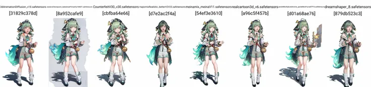 masterpiece, best quality, best light, best shadow, highly detailed, ultra detailed,huohuo, jiangshi hat, yinyang hair ornament, open dress, long sleeves, ahoge, tassel jade, weiba fire tail, spell, detached sleeves, loose socks, open mouth, shoes, simple background, shorts, white background, full body, 1girl, standing, hands up, looking to the side, bare shoulders, holding, solo <lora:huohuov5:1>