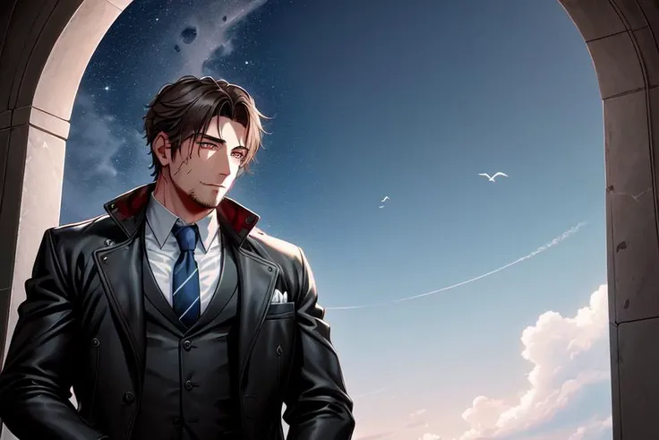 man, masculine, husbando, short, stubbles, Sniffing out the smell of dripping blood
Deep in my heart, my voice echoes
get it all now get it all
BREAK There's no time to hesitate
And under the moonlight that divides the sky
Trying to fly without wings
sacrifice anything