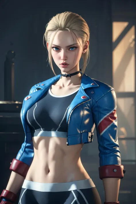 realistic, realism, photorealism, photo-realistic, high contrast, (photorealistic:1.4), (perfect female figure), 8k high definition detailed realistic, (best quality, masterpiece:1.2),  photon mapping, radiosity, physically-based rendering, best quality, highly detailed, 1girl, sfcammy, (ahoge), upper body,  looking at the viewer,