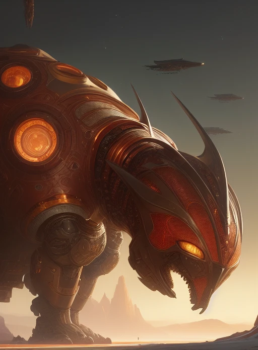 (extremely detailed CG octane render 8k wallpaper), full shot body photo of a (((sci-fi))) astronaut ((cat)), red details, gold details, bionic battle suit, a black hexagonal futuristic alien landscape in the background, ornate, shiny, polished, metallic, professional majestic oil painting by Ed Blinkey, Atey Ghailan, Studio Ghibli, by Jeremy Mann, Greg Manchess, Antonio Moro, trending on ArtStation, trending on CGSociety, Intricate, High Detail, Sharp focus, dramatic, by midjourney, realism, beautiful and detailed lighting, shadows, by Jeremy Lipking, by Antonio J. Manzanedo, by Frederic Remington, by HW Hansen, by Charles Marion Russell, by William Herbert Dunton